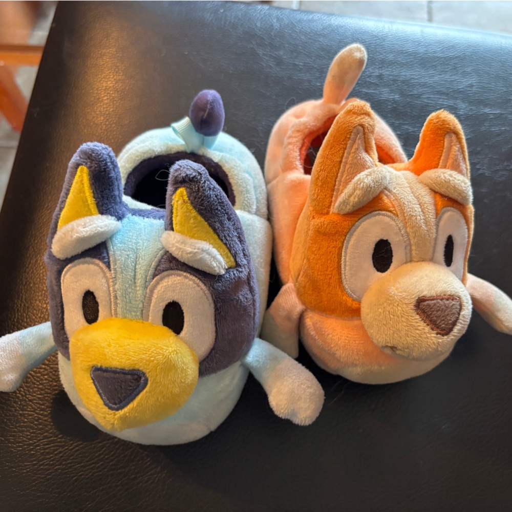 Cute Plush Dog Slippers